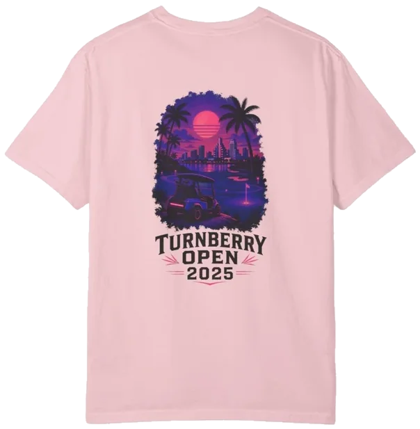 Turnberry Open 2025 Shirt A, back
