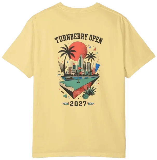 Turnberry Open 2027 Shirt A, back