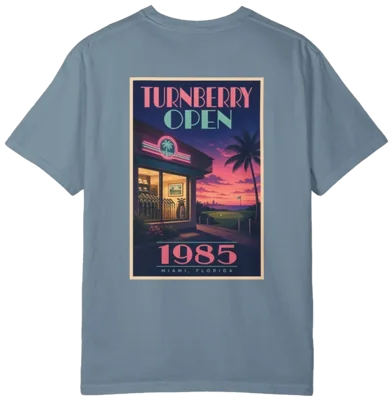 Turnberry Open 1985 Shirt B, back