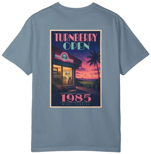 Turnberry Open 1985 Shirt B, back