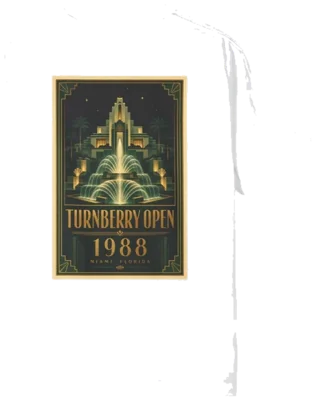 Turnberry Open 1988 Shirt B, back