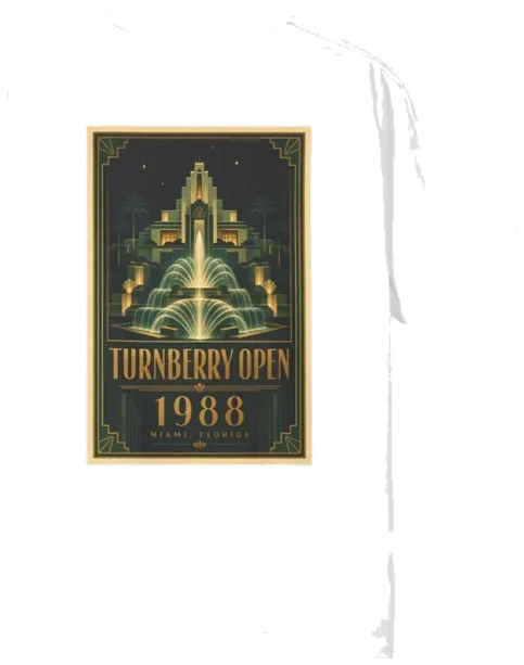 Turnberry Open 1988 Shirt B, back