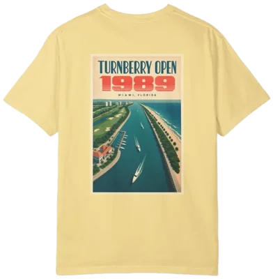 Turnberry Open 1989 Shirt B, back
