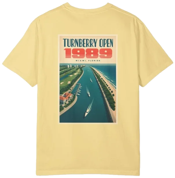 Turnberry Open 1989 Shirt B, back