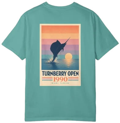 Turnberry Open 1990 Shirt B, back
