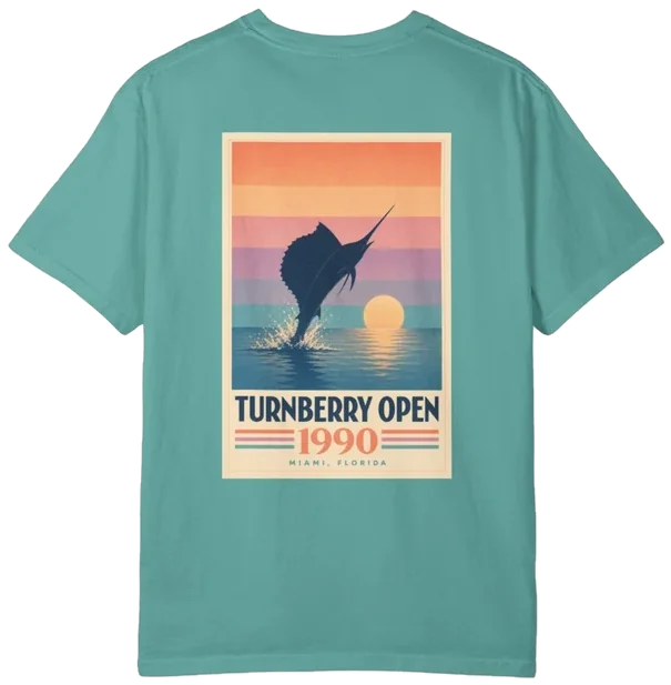 Turnberry Open 1990 Shirt B, back