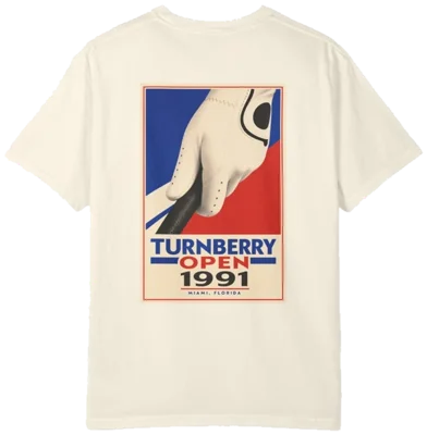 Turnberry Open 1991 Shirt B, back