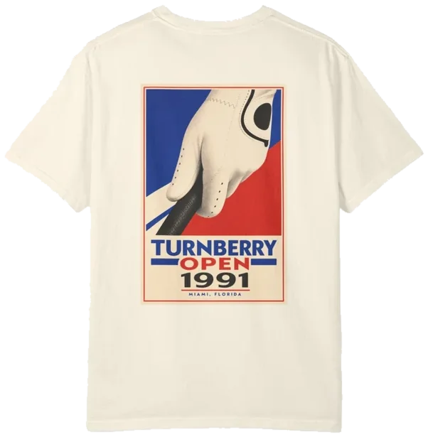 Turnberry Open 1991 Shirt B, back