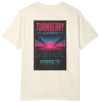 Turnberry Open 1993 Shirt B, back