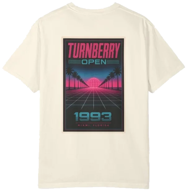 Turnberry Open 1993 Shirt B, back