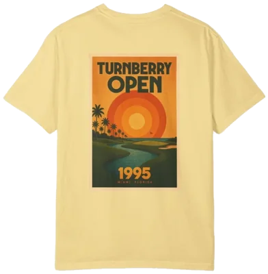 Turnberry Open 1995 Shirt B, back