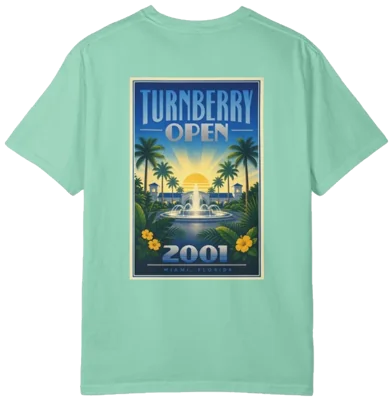 Turnberry Open 2001 Shirt B, back