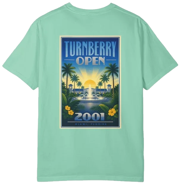 Turnberry Open 2001 Shirt B, back