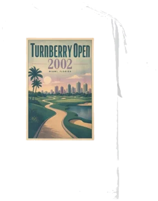 Turnberry Open 2002 Shirt B, back
