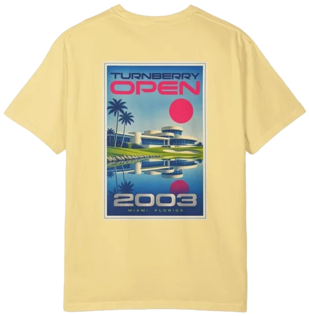 Turnberry Open 2003 Shirt B, back