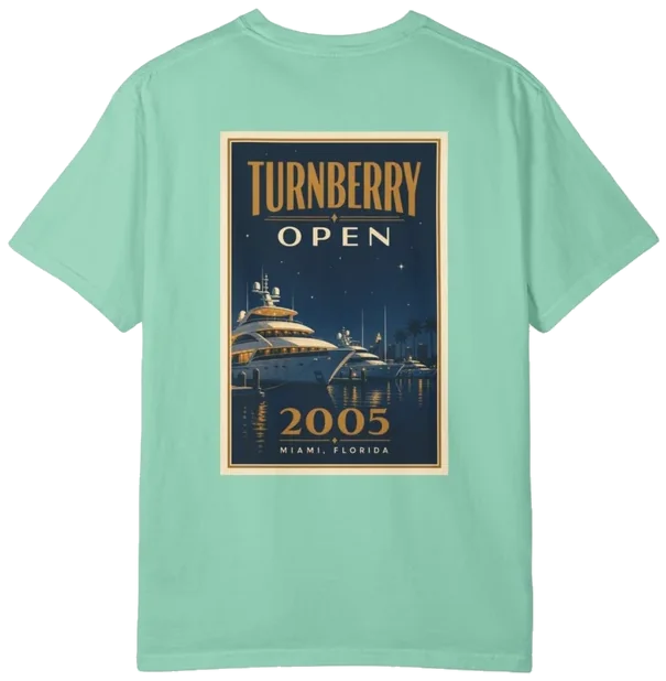 Turnberry Open 2005 Shirt B, back