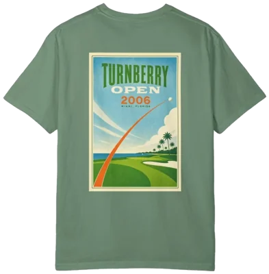 Turnberry Open 2006 Shirt B, back