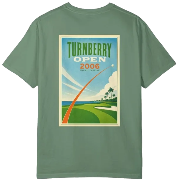 Turnberry Open 2006 Shirt B, back
