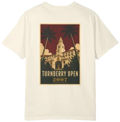 Turnberry Open 2007 Shirt B, back