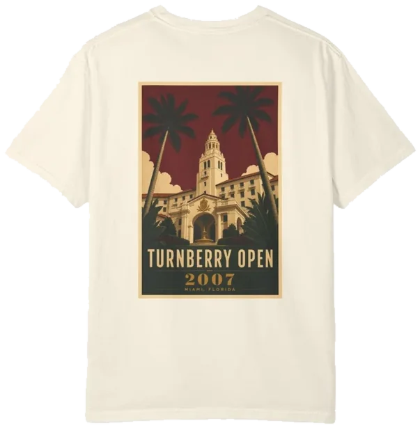 Turnberry Open 2007 Shirt B, back