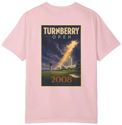 Turnberry Open 2008 Shirt B, back