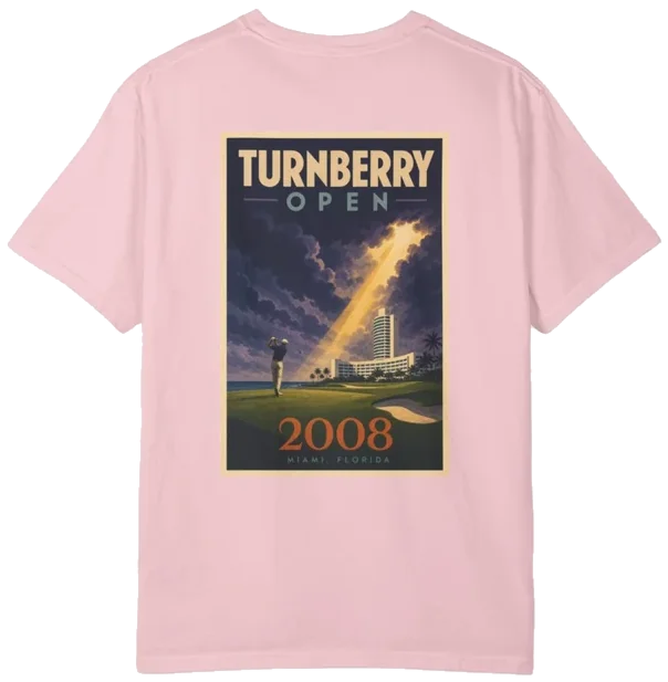 Turnberry Open 2008 Shirt B, back