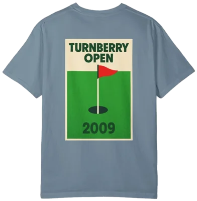 Turnberry Open 2009 Shirt B, back