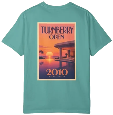 Turnberry Open 2010 Shirt B, back