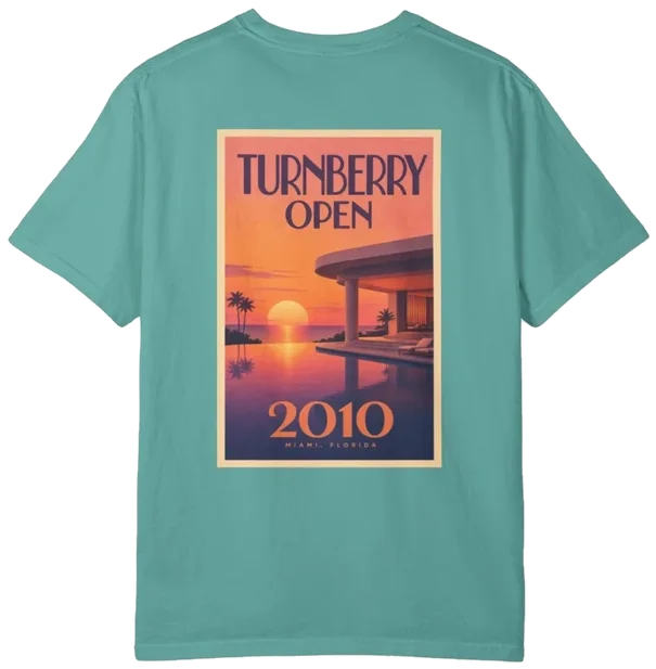 Turnberry Open 2010 Shirt B, back
