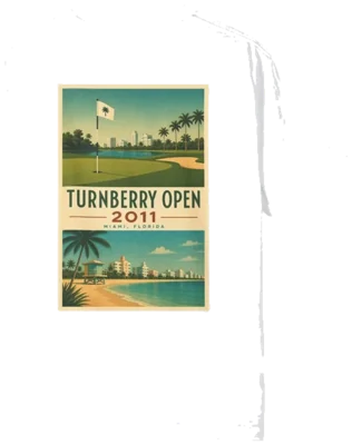 Turnberry Open 2011 Shirt B, back