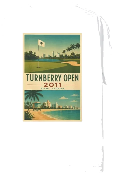 Turnberry Open 2011 Shirt B, back
