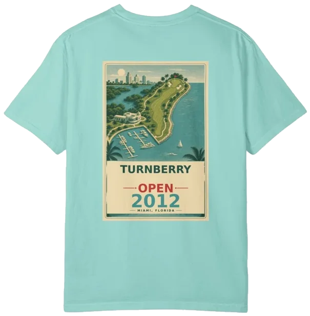 Turnberry Open 2012 Shirt B, back
