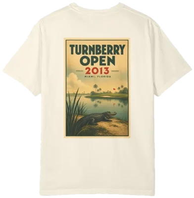 Turnberry Open 2013 Shirt B, back