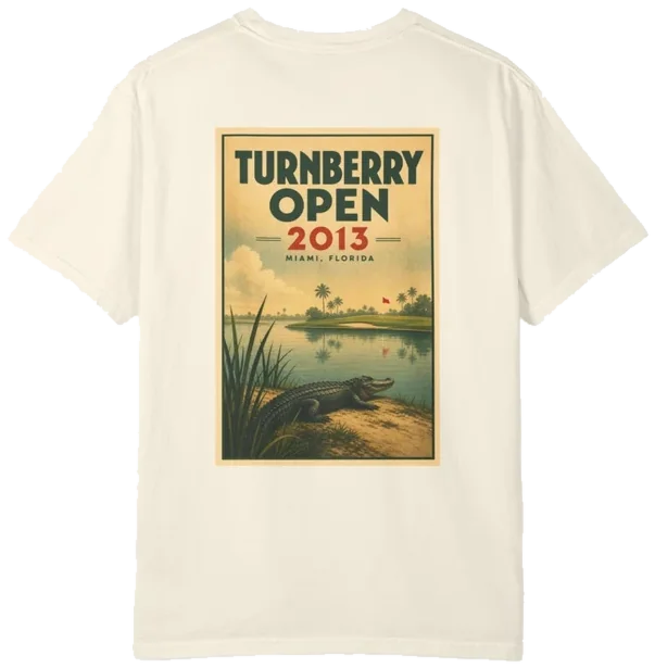 Turnberry Open 2013 Shirt B, back
