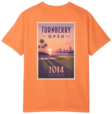 Turnberry Open 2014 Shirt B, back
