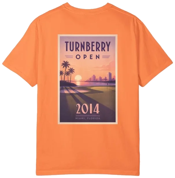 Turnberry Open 2014 Shirt B, back