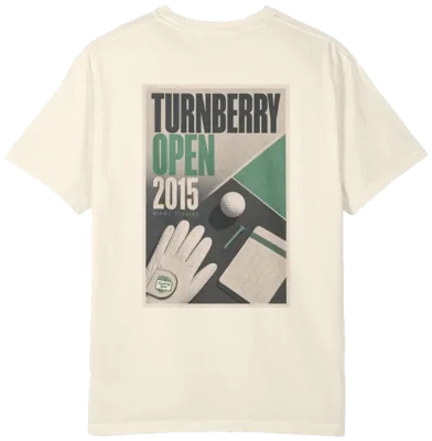 Turnberry Open 2015 Shirt B, back