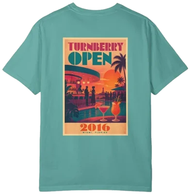Turnberry Open 2016 Shirt B, back