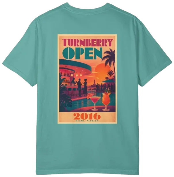 Turnberry Open 2016 Shirt B, back