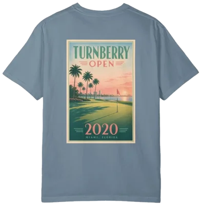 Turnberry Open 2020 Shirt B, back