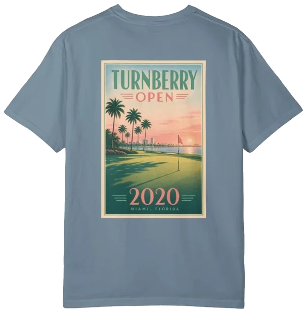 Turnberry Open 2020 Shirt B, back