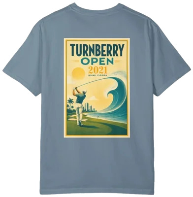 Turnberry Open 2021 Shirt B, back