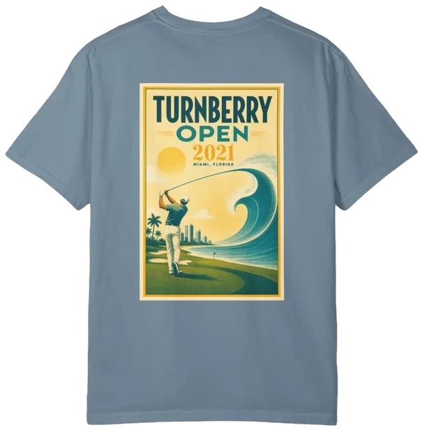 Turnberry Open 2021 Shirt B, back