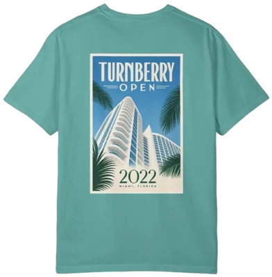 Turnberry Open 2022 Shirt B, back