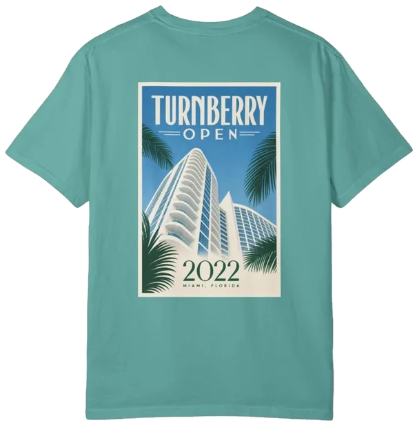 Turnberry Open 2022 Shirt B, back