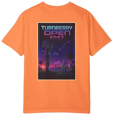 Turnberry Open 2023 Shirt B, back