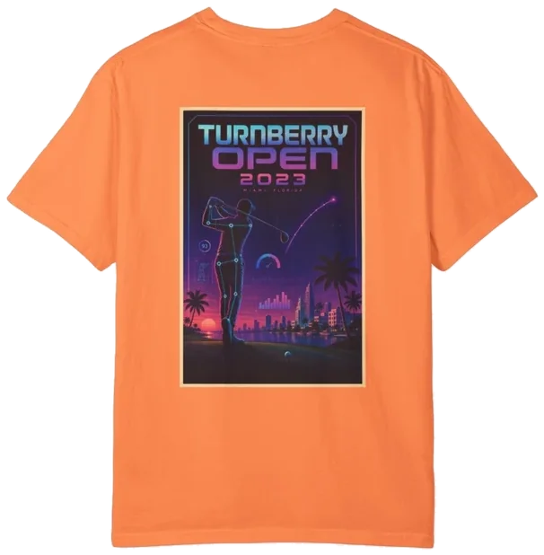 Turnberry Open 2023 Shirt B, back