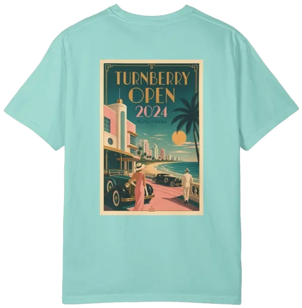 Turnberry Open 2024 Shirt B, back