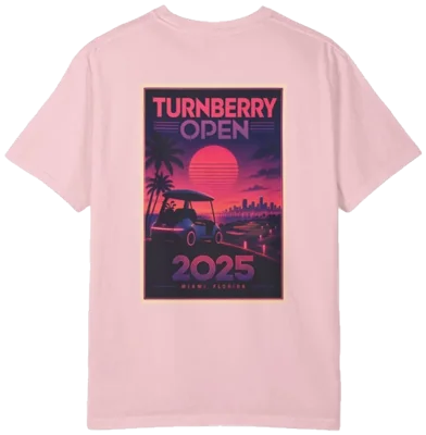 Turnberry Open 2025 Shirt B, back