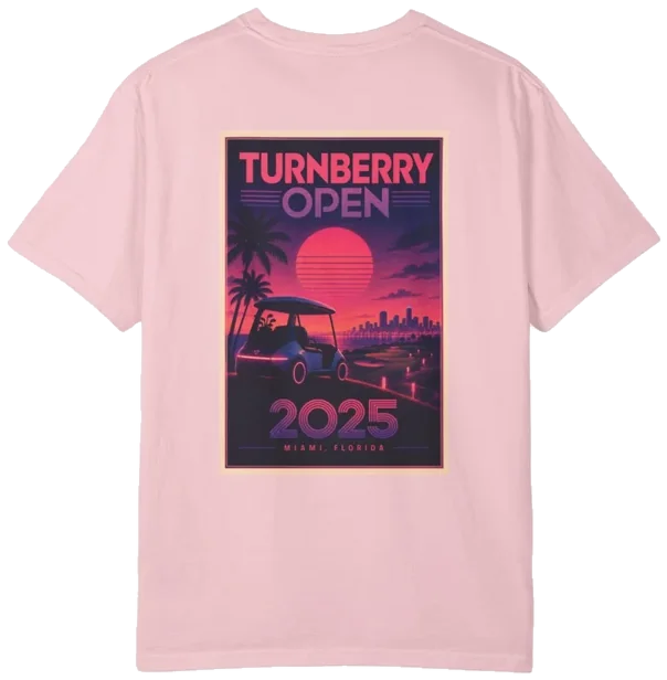 Turnberry Open 2025 Shirt B, back